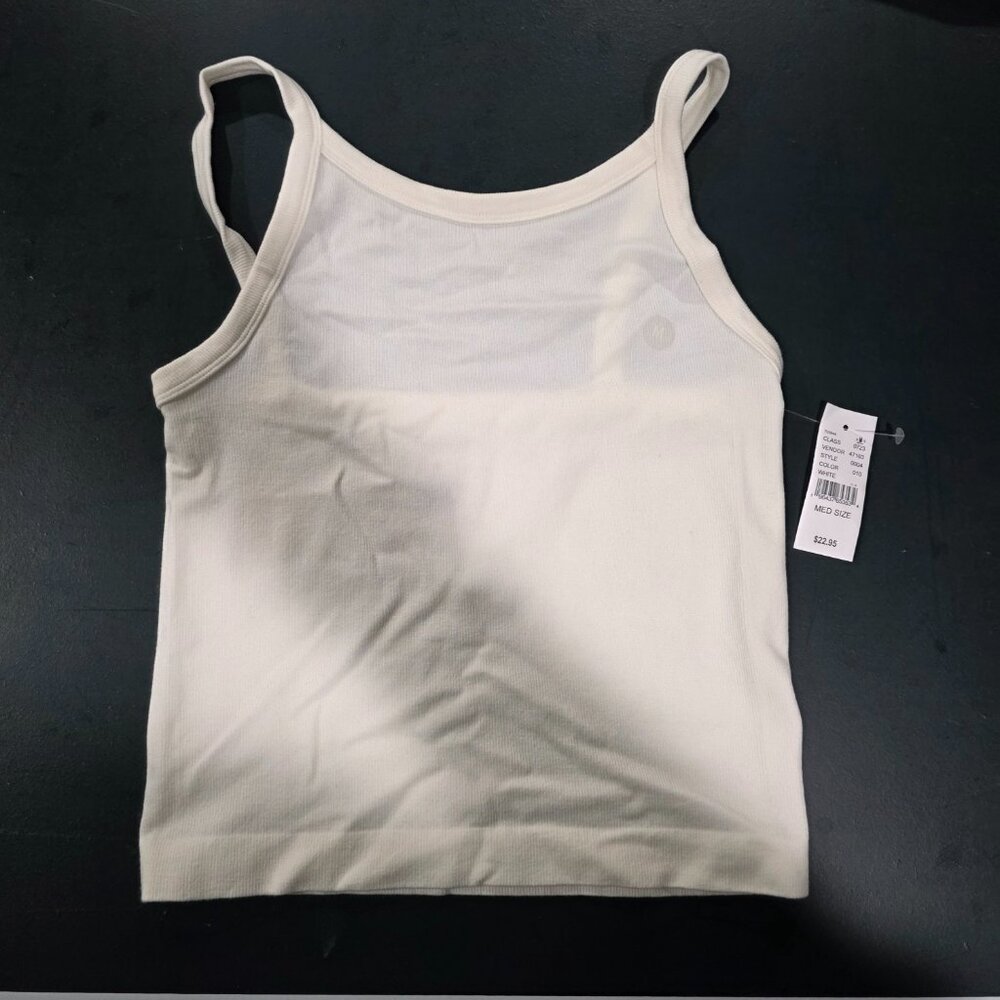 PacSun high top tank Cream Color Size Medium
